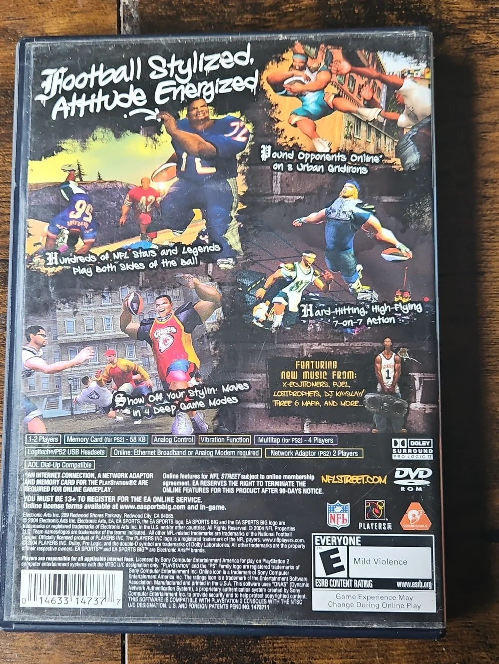NFL Street 1 Ps2